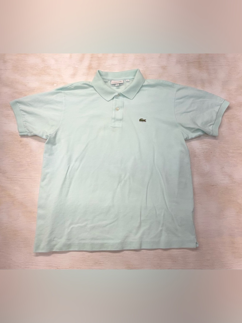 Lacoste Men’s XL Pastel Mint Polo Shirt